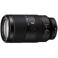 Sony 70-350Mm F/4.5-6.3 G Oss Super Telephoto Zoom Lens Aps-C Cameras - Ideal For Wildlife, Sports, Bokeh, And Outdoor Photography, Black