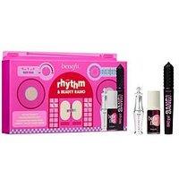 Benefit Rhythm & Beauty Radio, Mascara, Brow & Lip Tint Trio Gift Set, Worth &pound;66