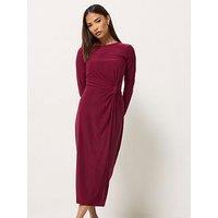 Pixiegirl Petite Knot Detail Midi Dress