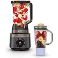 Ninja Crushboss 2-In-1 Blender Duo With Blendboss Tumbler - Onyx Lb301Ukbk