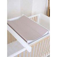 Clair De Lune Anti-Roll Wedge Changing Mat And Foldable Travel Changing Mat - Gingham