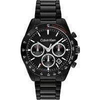 Calvin Klein Men'S Sport Luxe Black Ip Watch