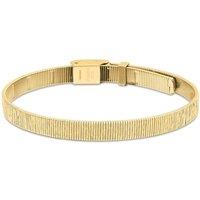 Calvin Klein Women'S Sophisticated Texture Gold Plated Bracelet