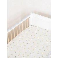 Clair De Lune 2 Pack Cot Bed Sheets And Cot Bed Mattress Protector - Duckling