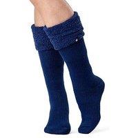 Heat Holders Womens Extra Long Tog 2.3 Support Wellie Socks - Indigo
