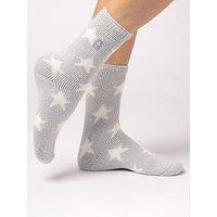 Heat Holders Womens 2.3 Tog Brushed Lining Star Jacquard Socks