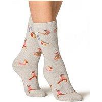 Heat Holders Womens Positive Vibes Tog 1.6 Crew Socks