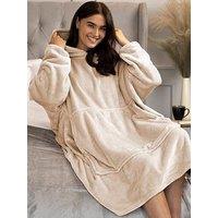 Heat Holders Mega Hoodie One Size - Natural