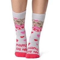 Heat Holders Womens Tog 1.6 Mums Day Off Novelty Thermal Socks