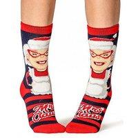 Heat Holders Womens Lite Tog 1.60 Novelty Christmas Socks