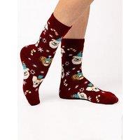 Heat Holders Womens Lite Thermal Christmas Socks