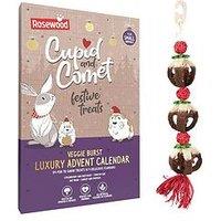 Rosewood Small Animal Veggie Burst Luxury Advent Calendar/ Loofa Pudding Garland