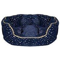 Rosewood Navy Sparkle Bed