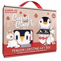 Rosewood Penguin Jumper & Toy Gift Box Large - Small