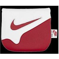 Nike Icon Golf Mallet Putter Headcover - White/Red