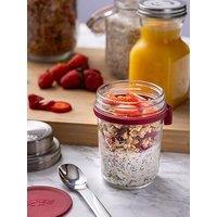 Kilner On The Go Glass Breakfast Jar Set