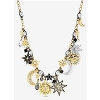 Mood Two Tone Celestial Charm Necklace