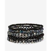 Mood Gold Plated Polished And Beaded Multi Pack Bracelets