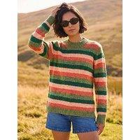 Roman Stripe Soft Knit Jumper