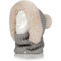 Heat Holders Faux Fur Snood - Nikita Light Grey