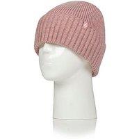 Heat Holders Lite Ribbed Turnover Hat - Light Pink