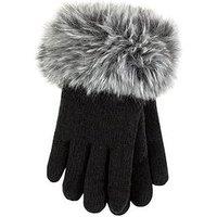 Heat Holders Faux Fur Gloves - Hollis
