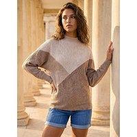 Roman Colour Block Soft Knit Jumper