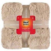 Heat Holders Snuggle Ups Faux Fur Luxury Blanket - Natural