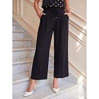Roman Skinny Tie Wide Leg