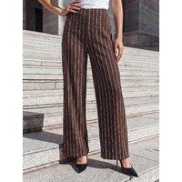 Roman Textured Stripe Trouser