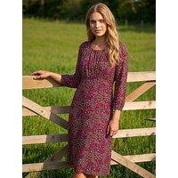 Roman Square Neck Ditsy Dress