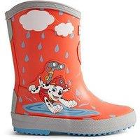 Hunter Paw Patrol Marshall Wellington Boots - Red