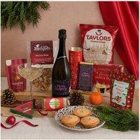 Funky Hampers The Festive Feast Christmas Gift Box With Prosecco