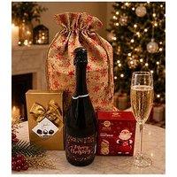 Funky Hampers Luxury Christmas Prosecco Gift Sack