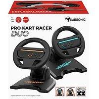 Subsonic Nintendo Switch 1 & 2 Pro Racer Duo Racing Wheels