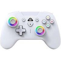 Subsonic Nintendo Switch 1 & 2 Wireless Led Controller White
