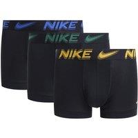Nike Underwear Mens Essential Micro Stretch 3 Pack Trunks - Black