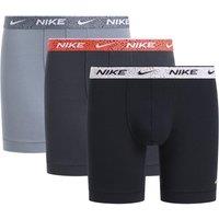 Nike Mens Essential Cotton Straight 3 Pack Boxer Briefs