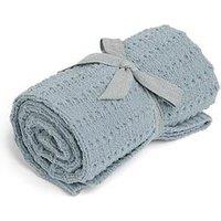 Mamas & Papas Chenille Blanket - Blue