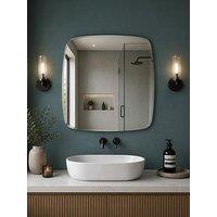 Showerdrape Showerdrape Harrow Squircle Soft Square Bevelled Edge Mirror 45X45Cm