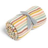 Mamas & Papas Knitted Blanket Colour Stripe