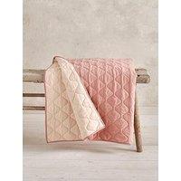 Mamas & Papas Cotbed/Cot Quilt - Pink Wave