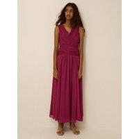 Monsoon Girls Teen Nadine Chiffon Maxi Dress - Dark Red