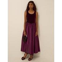 Monsoon Girls Ohio Velvet Midi Prom Dress - Purple