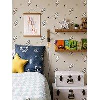 Arthouse Bolt Grey Wallpaper