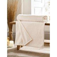 Deyongs Snuggle Touch Throw Extra Large 150X200Cm Cream