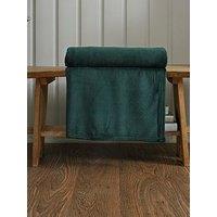 Deyongs Snuggle Touch Throw Extra Large 150X200Cm Dark Green