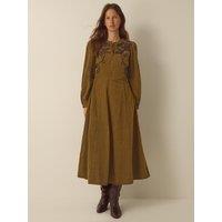 Monsoon Edie Emb Cord Dress