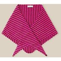 Monsoon Safi Stripe Triangle Scarf