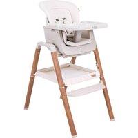 Tutti Bambini Nova Evolutionary Highchair - Ecru/ Scandinavian Walnut